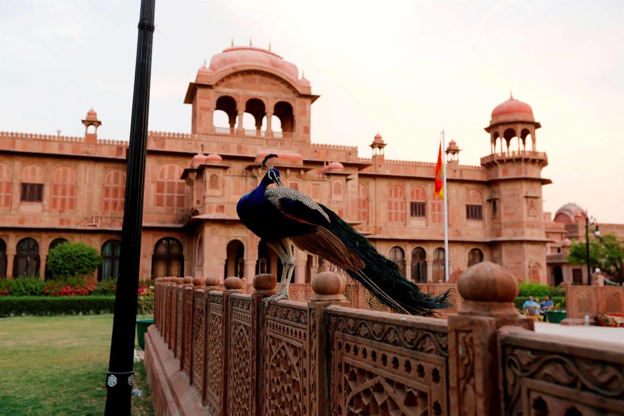 The Lallgarh Palace A Heritage Hotel Bikaner Eksteriør bilde