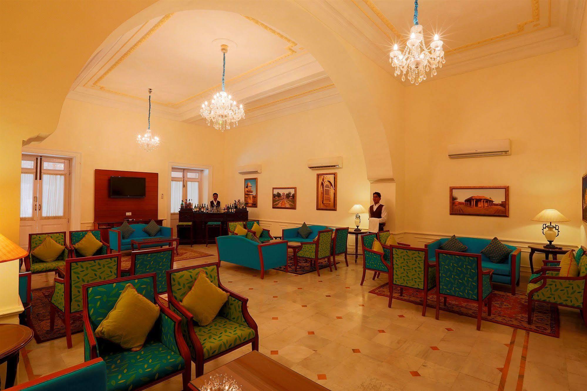 The Lallgarh Palace A Heritage Hotel Bikaner Eksteriør bilde